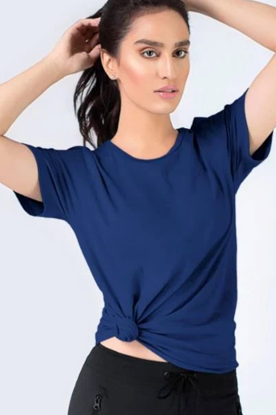 Emerce - Plain Tee -NAVY