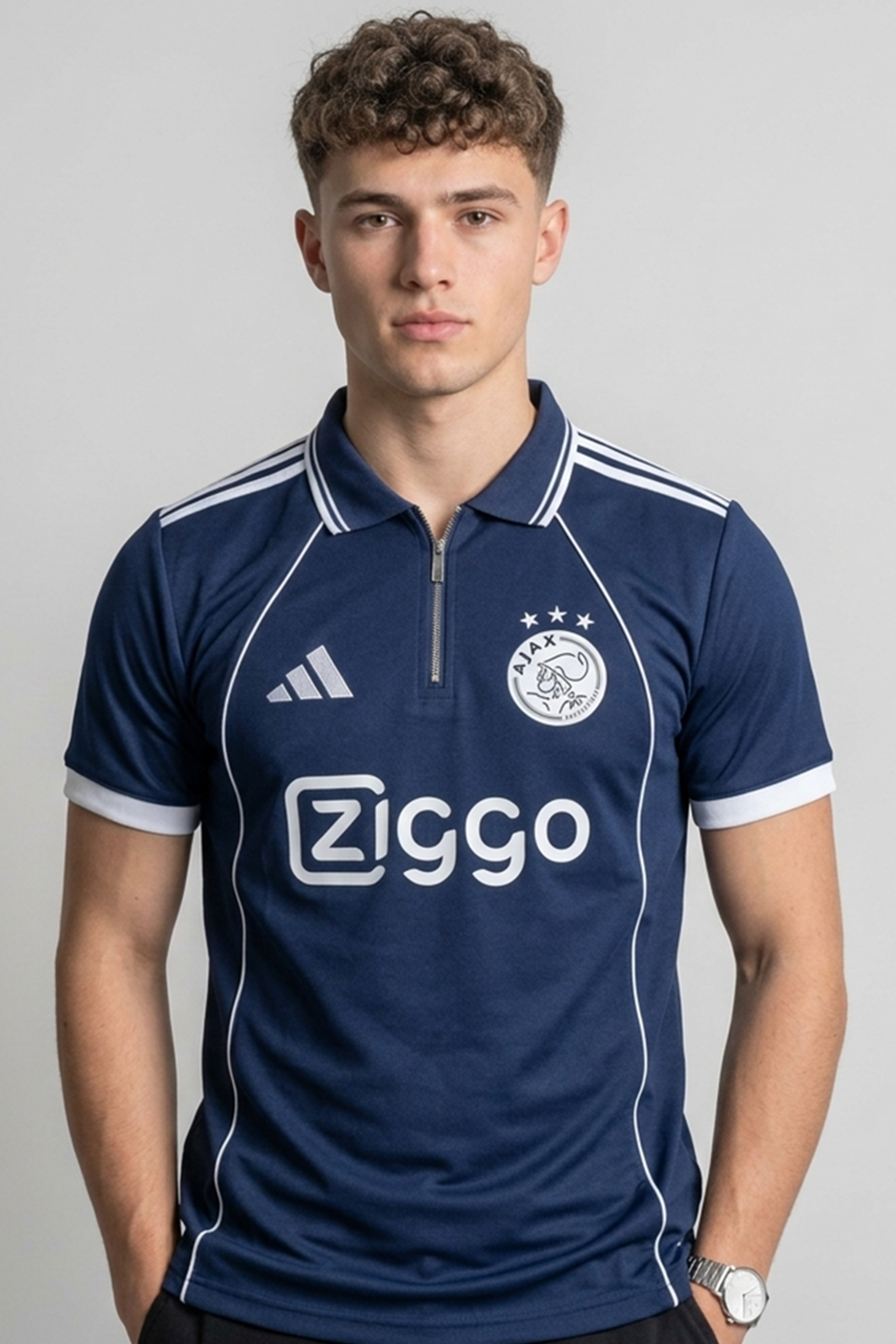 Emerce - Zipline Polo - Navy