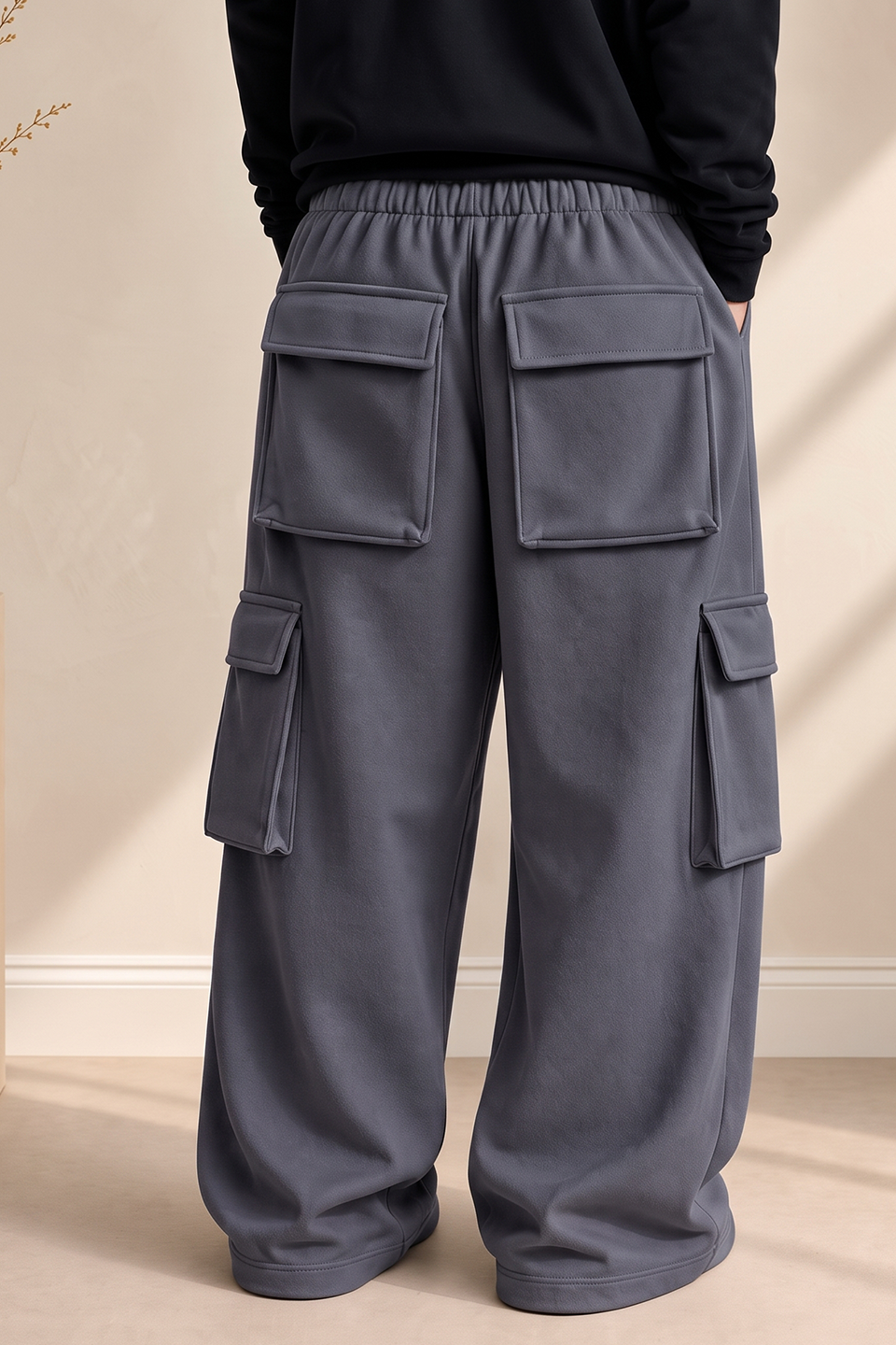 Emerce - Fleece Cargo 6 Pockets - Steal