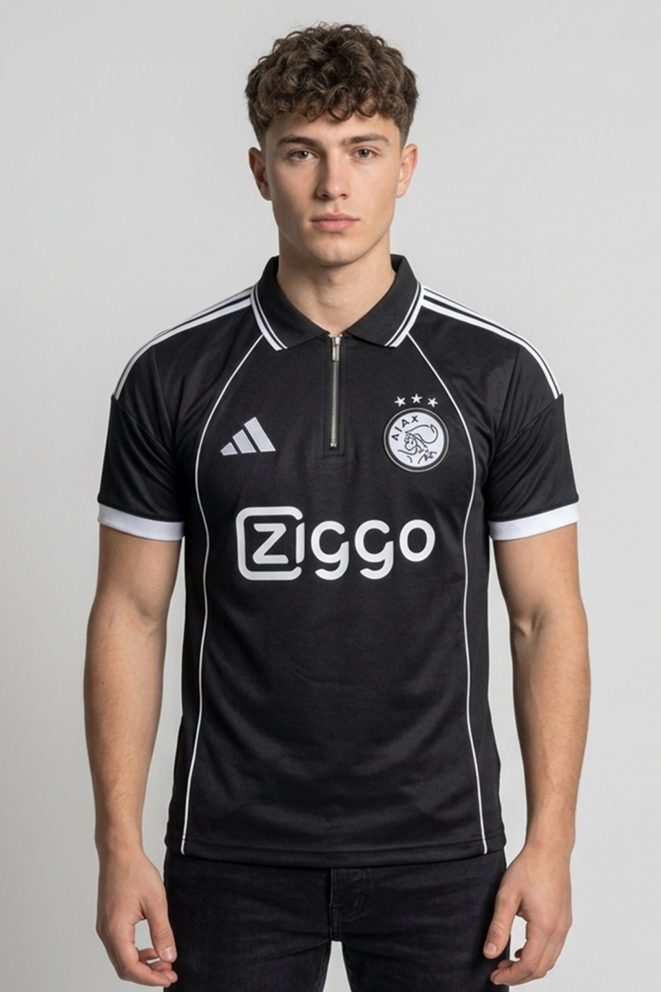 Emerce - Zipline Polo - Black