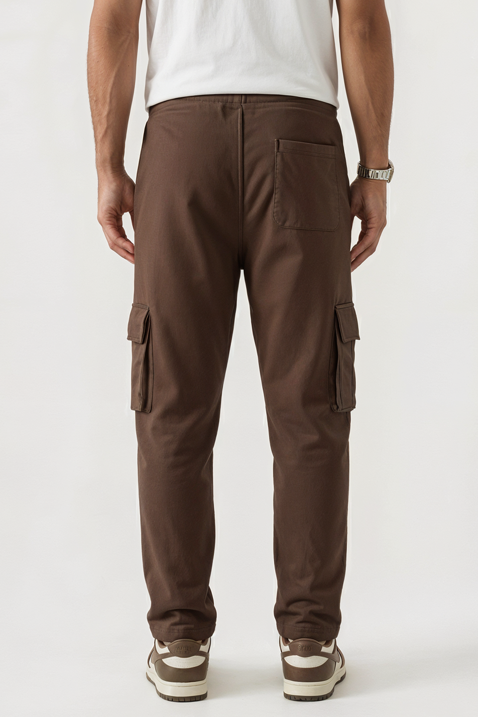 Emerce - Cargo Pocket  Trouser -Brown
