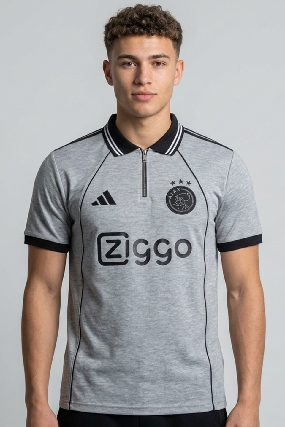 Emerce - Zipline Polo - Grey