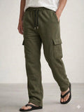 Emerce - Cargo Pocket  Trouser -OLIVE