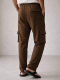 Emerce - Cargo Pocket  Trouser -Brown