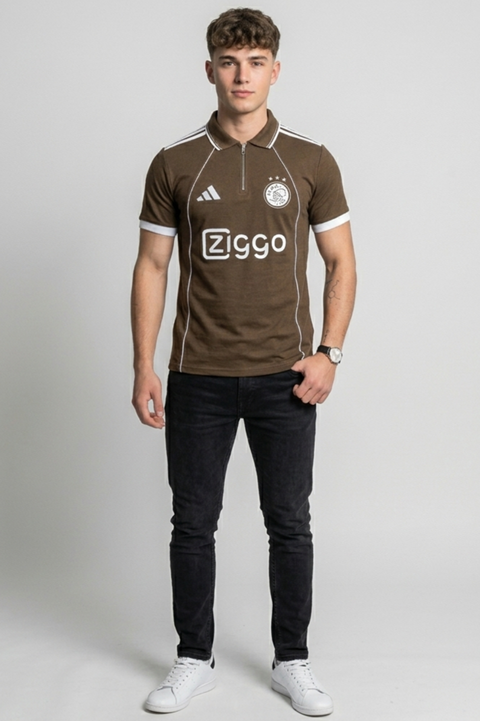 Emerce - Zipline Polo - Brown