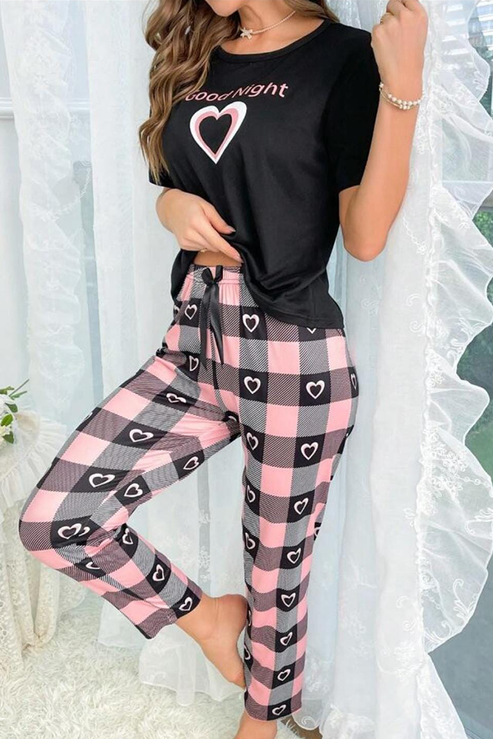 Good Night Printed Night Suit
