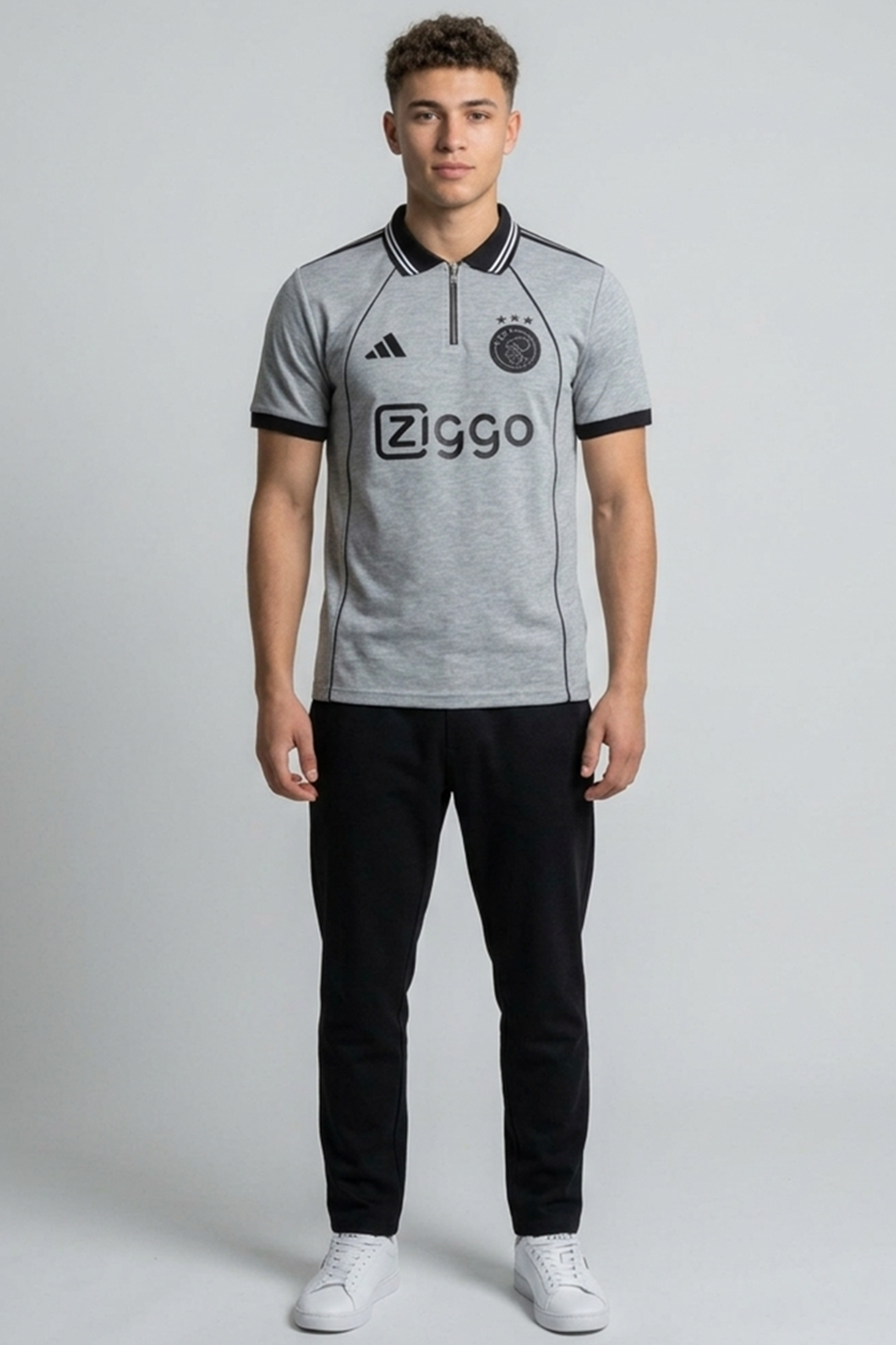 Emerce - Zipline Polo - Grey