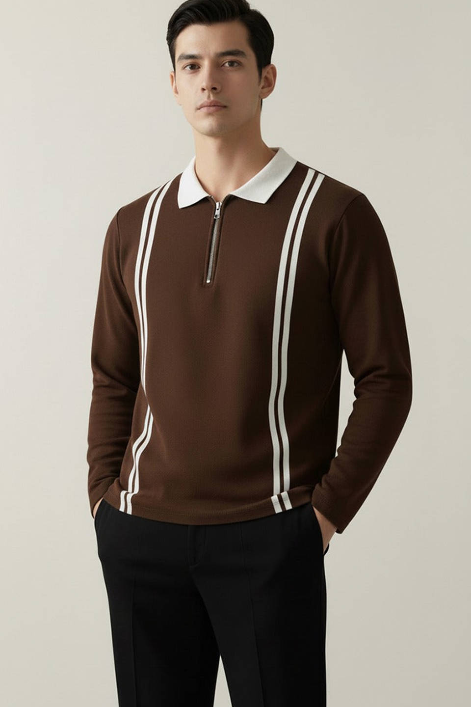 Emerce - Old Money Fleece Stripe - 01