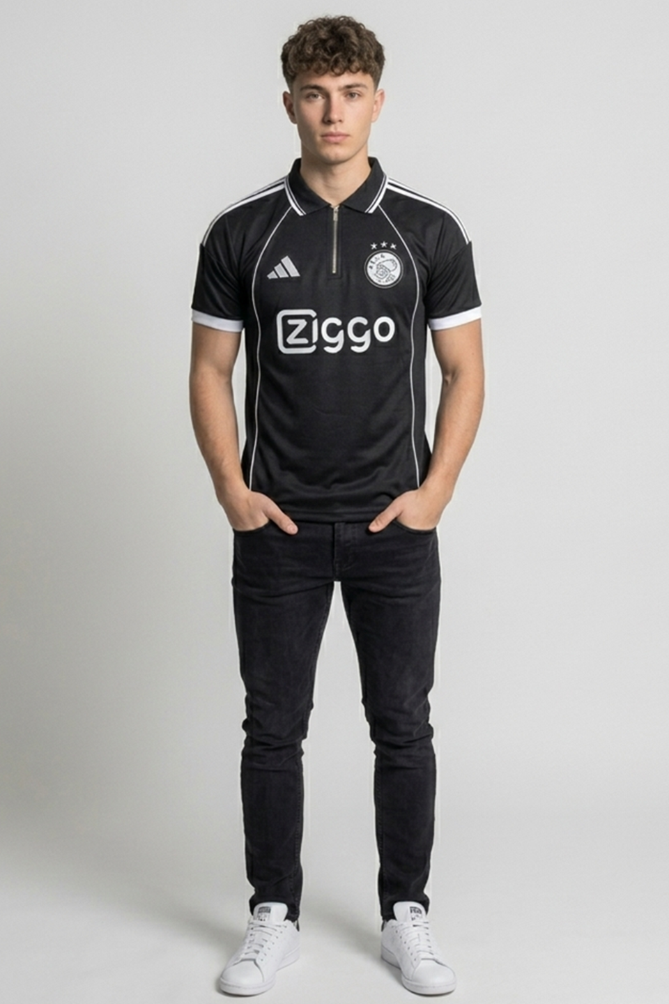 Emerce - Zipline Polo - Black