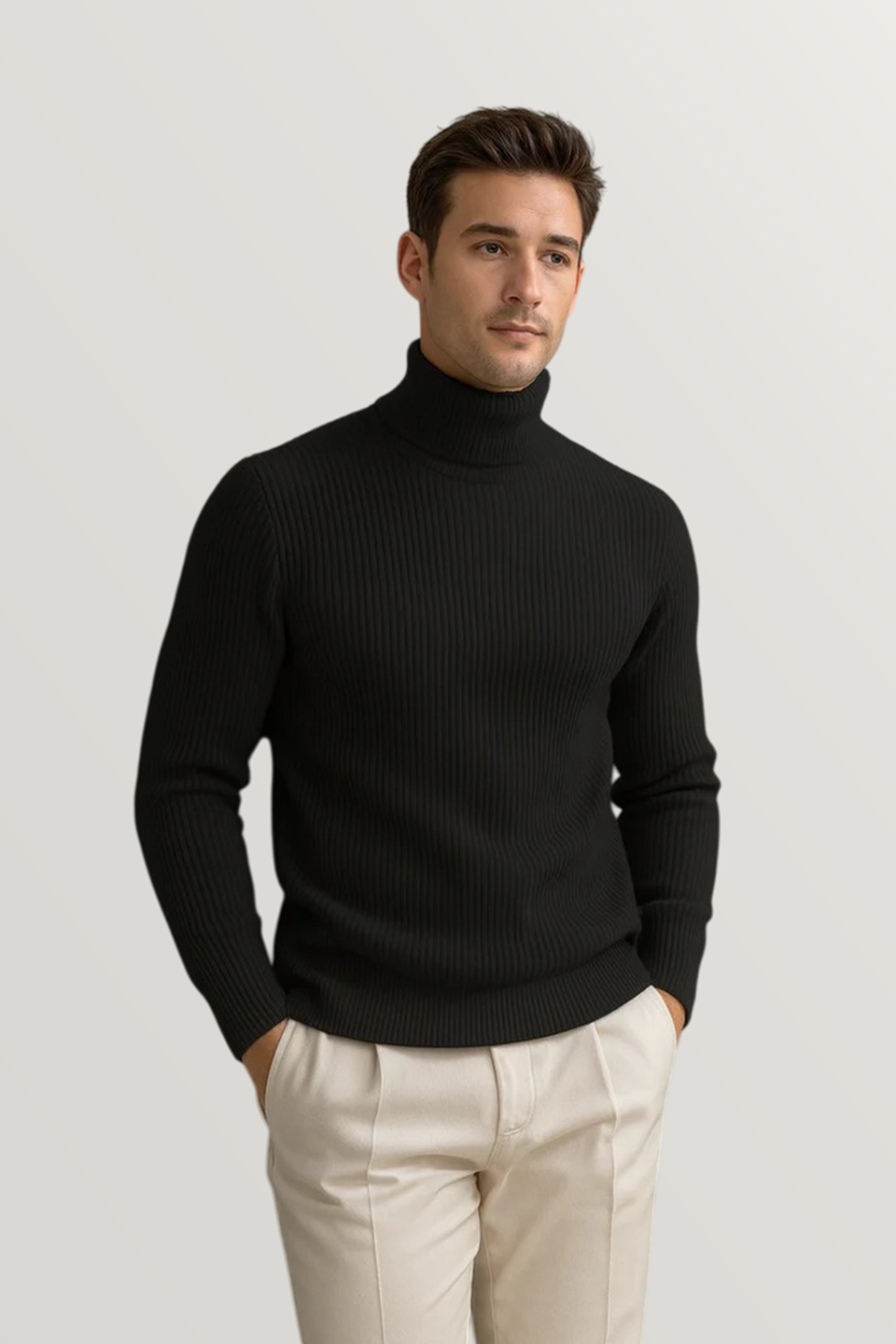 Emerce - Men'S Turtle Neck Black