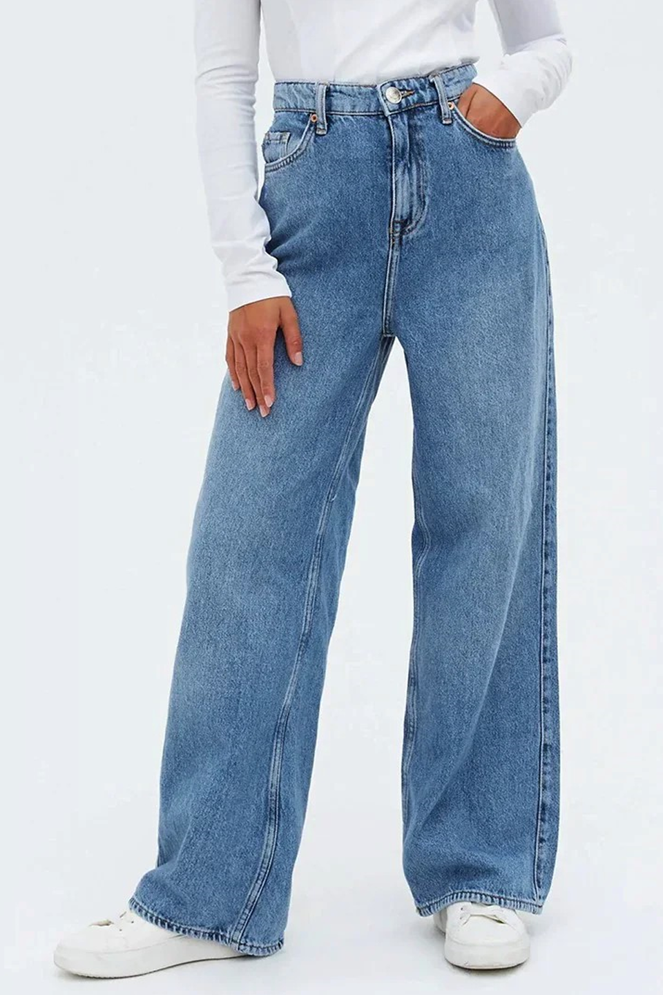 Emerce - PREMIUM LEG JEANS -DARK BLUE