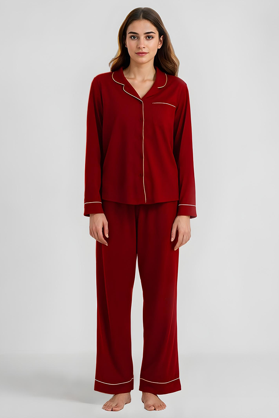 Emerce - PJ SET- Maroon