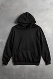 Emerce - PLAIN HOODIE - black
