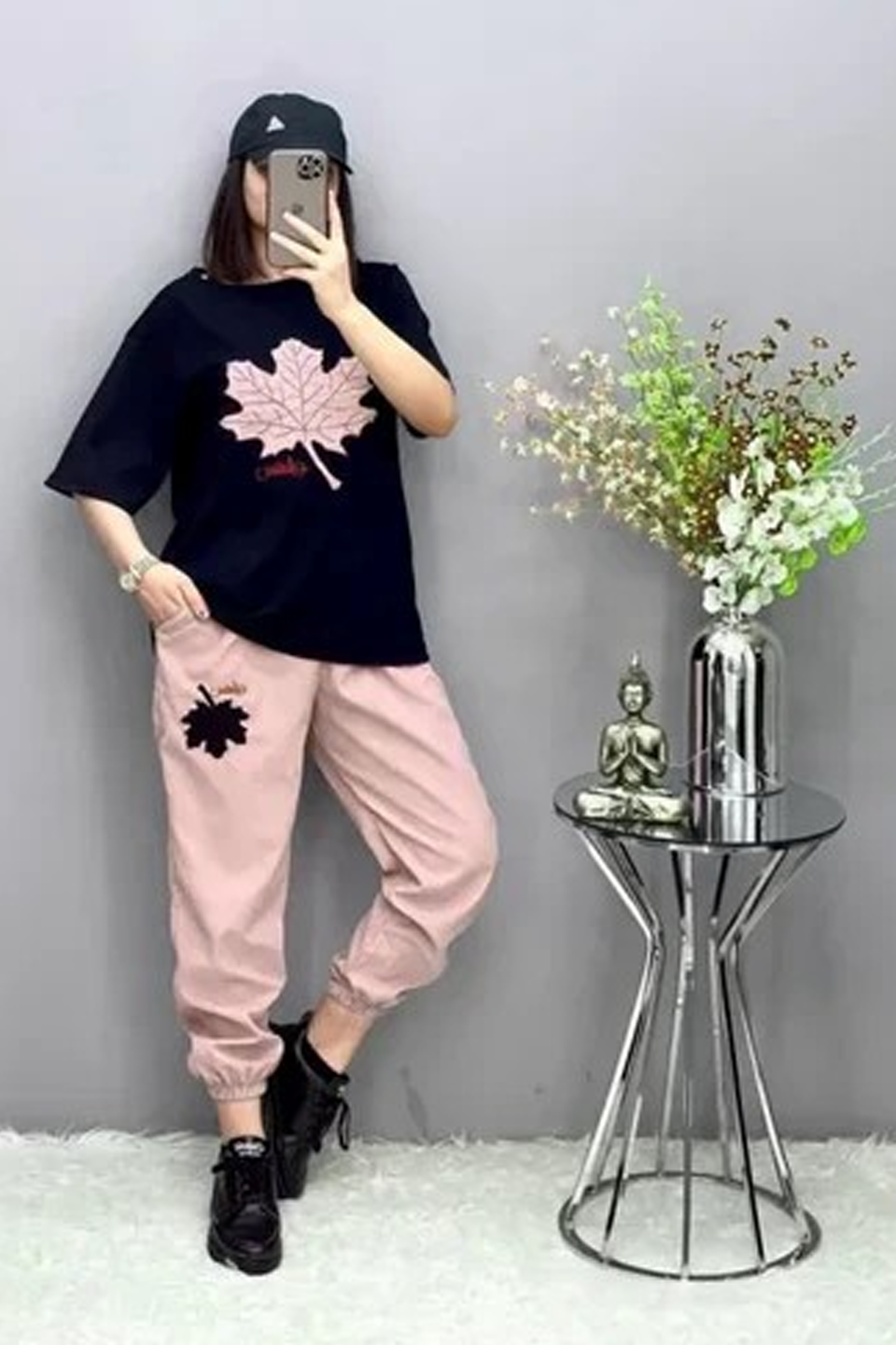 N-LEAF PRINTED TRACKSUIT Sale LEAF PRINTED TRACKSUIT