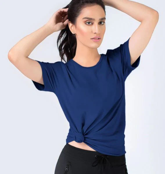 Emerce - Plain Tee -NAVY