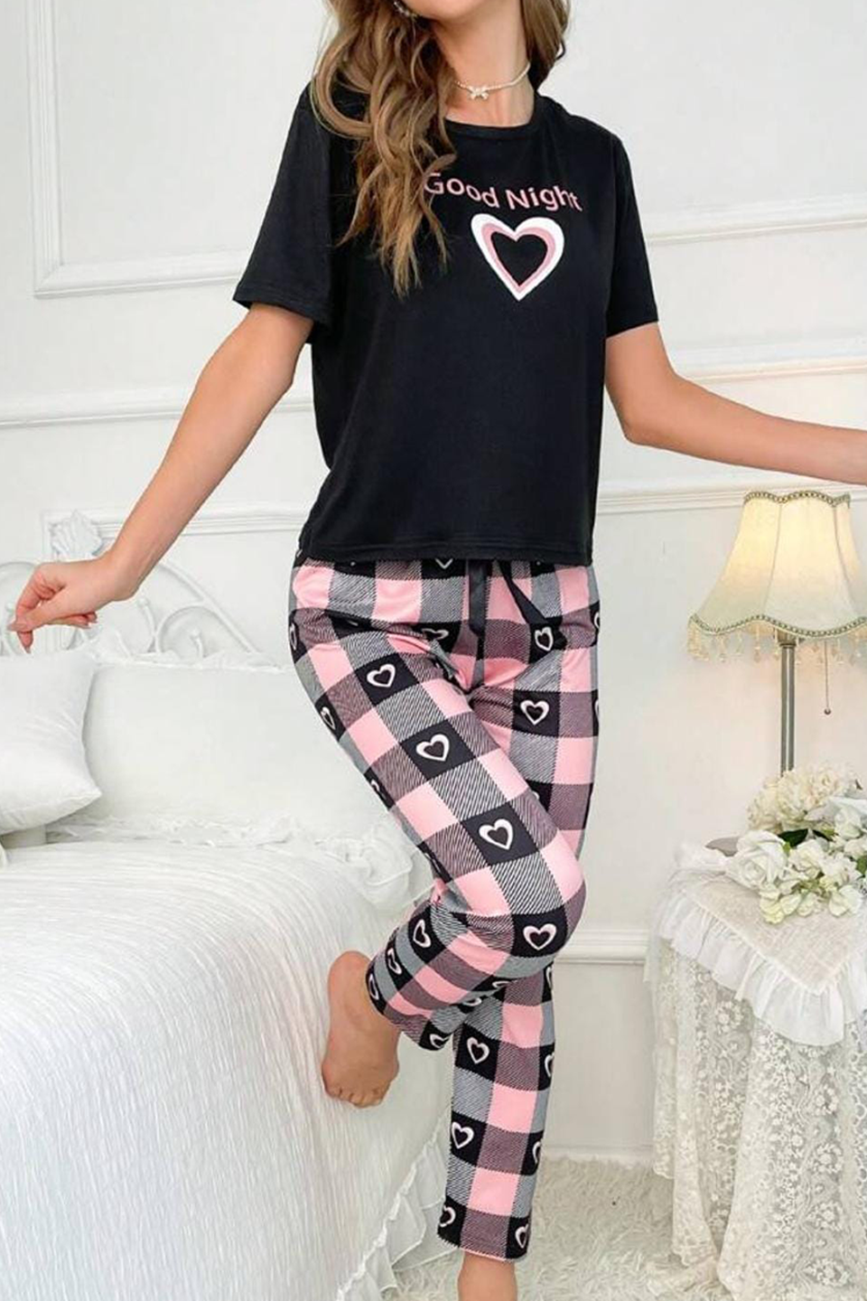 Good Night Printed Night Suit