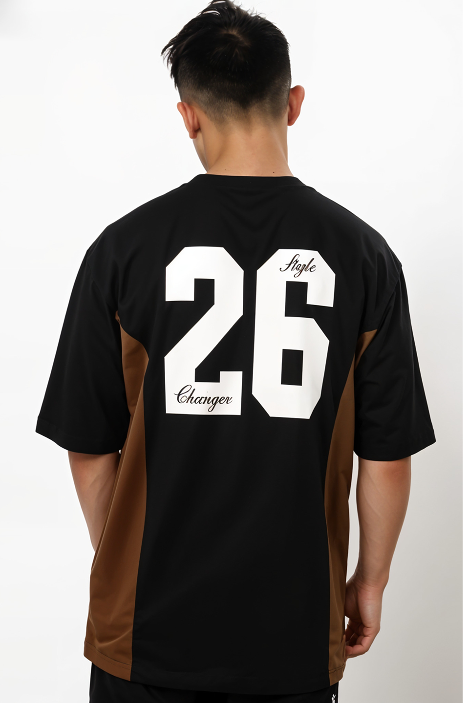 Emerce - Contrast Panel Drop - Black