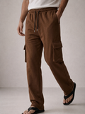 Emerce - Cargo Pocket  Trouser -Brown
