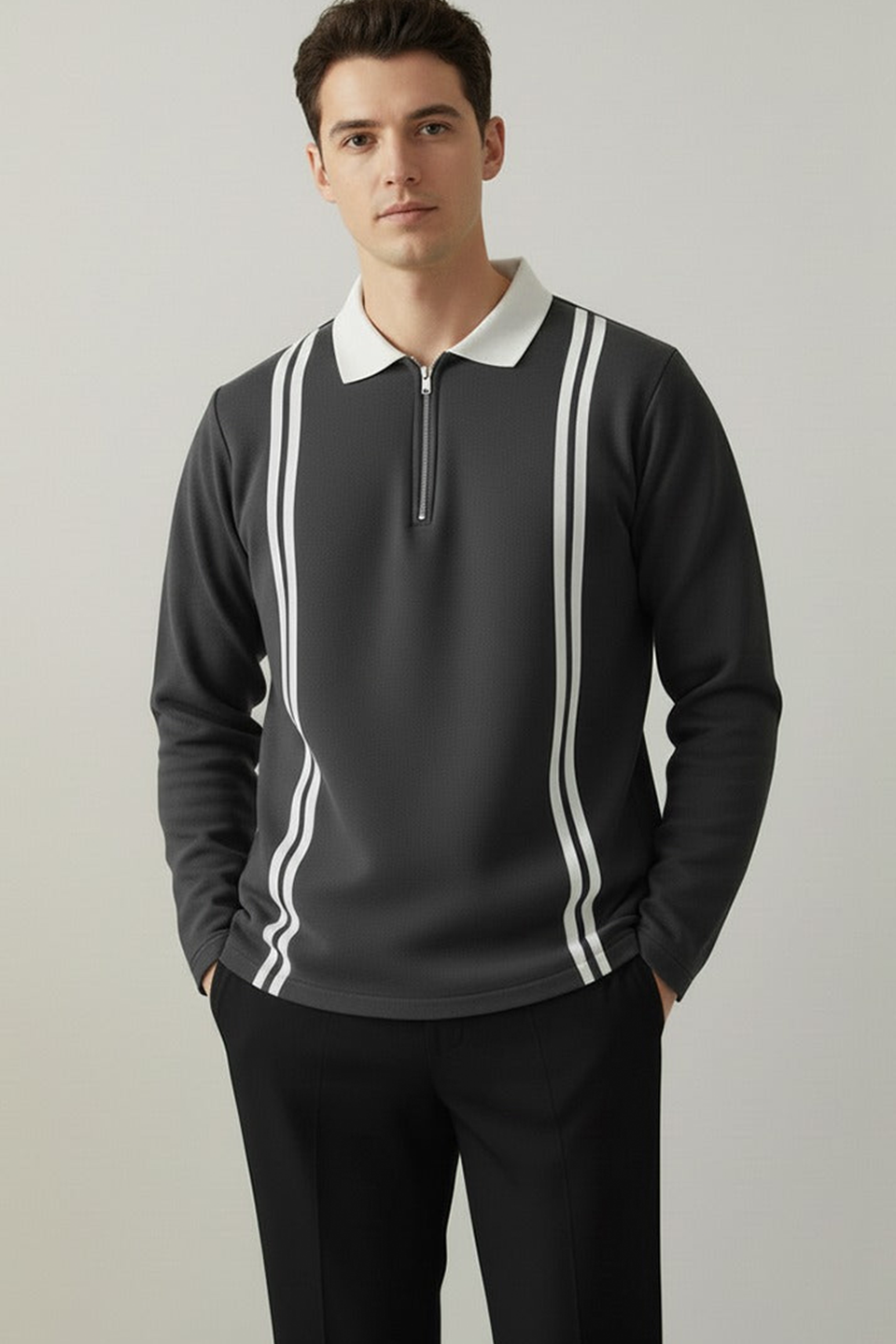Emerce - Old Money Fleece Stripe - 02