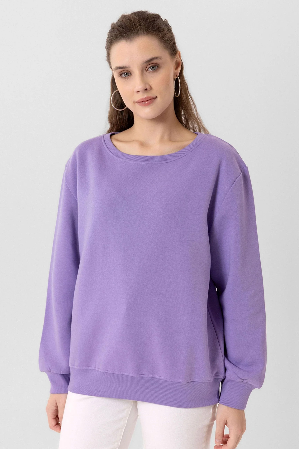 Emerce - Women Sweatshirt -Lilac
