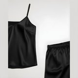 Emerce - Silk Cami Comfort Set - Black
