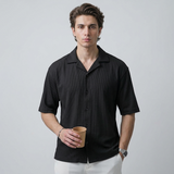 Emerce - Cuben Button Down - Black
