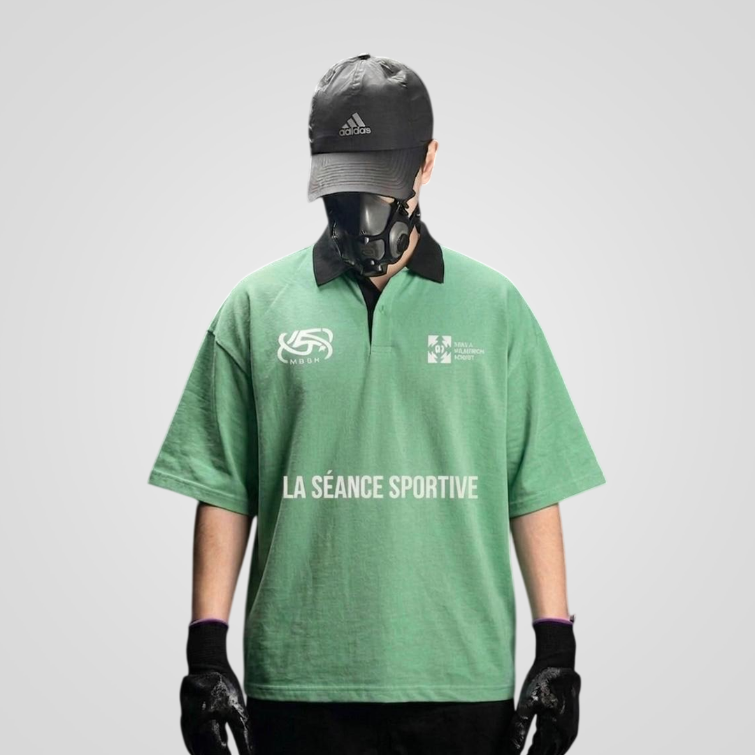 Emerce - Jhonny Collar Dropshoulder - Sage