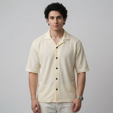 Emerce - Cuben Button Down - Beige