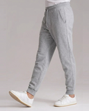 Emerce - Rib Cotton Fleece  Trouser - Grey
