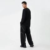 Emerce -  Piping Essential Trouser - Black
