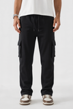 Emerce - Cargo Pocket  Trouser -Black