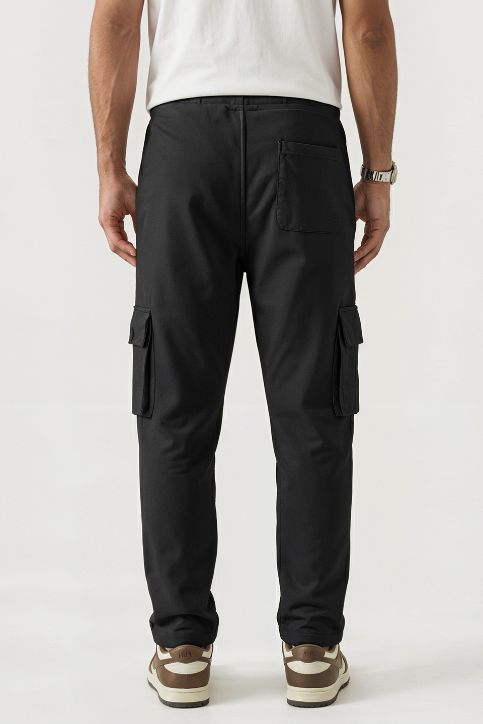 Emerce - Cargo Pocket  Trouser -Black