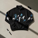 Emerce - Zipper Mock Neck - Black