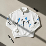 Emerce - Zipper Mock Neck - White