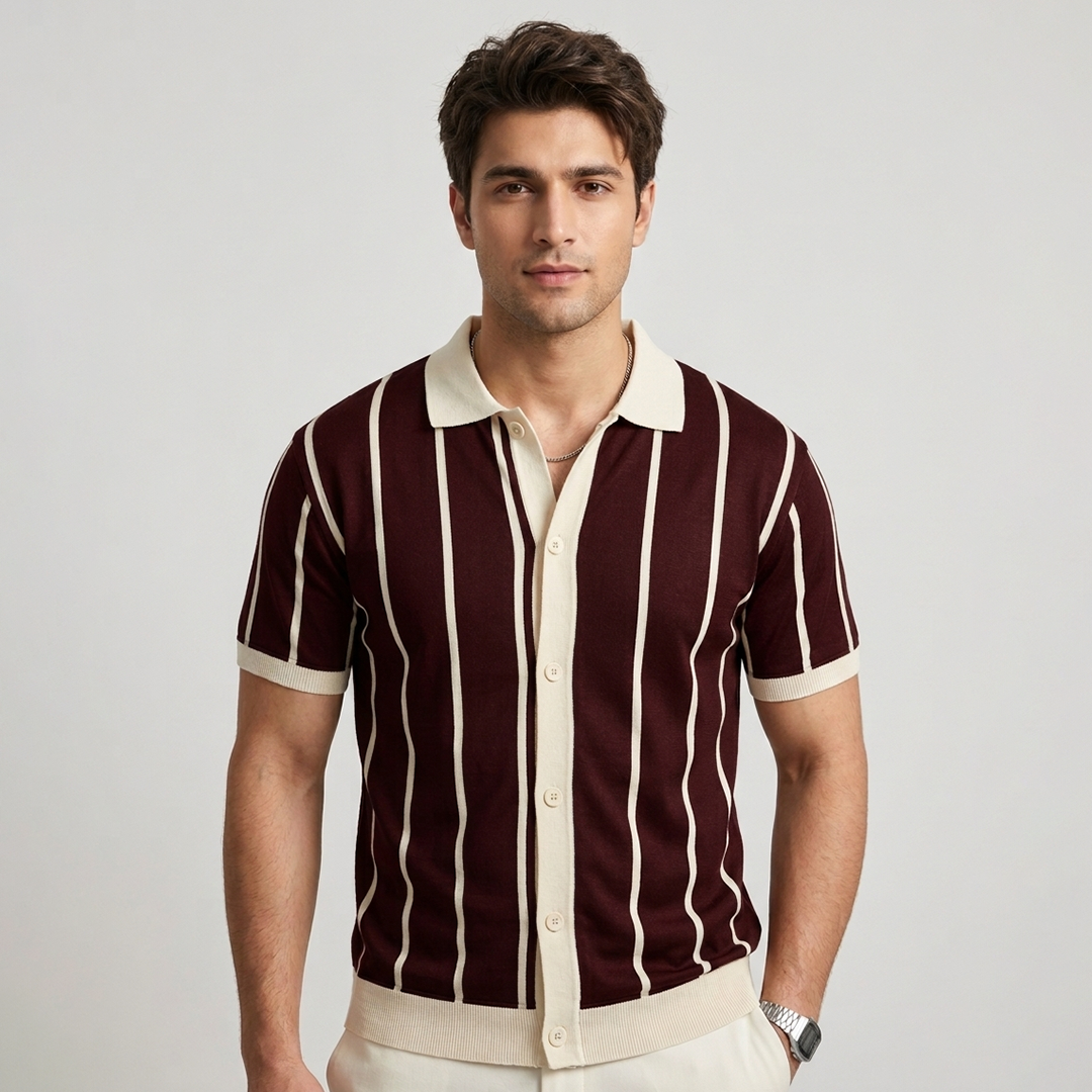 Emerce - Prime Polo - Deep Maroon