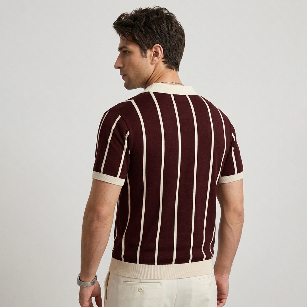 Emerce - Prime Polo - Deep Maroon