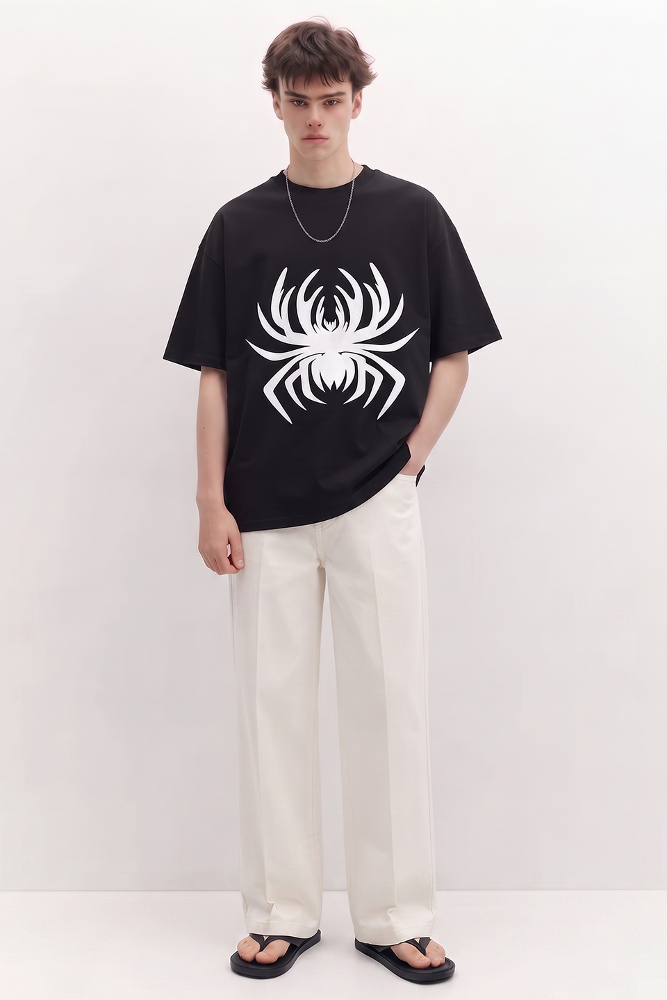 Emerce - Black Spider Drop Tee