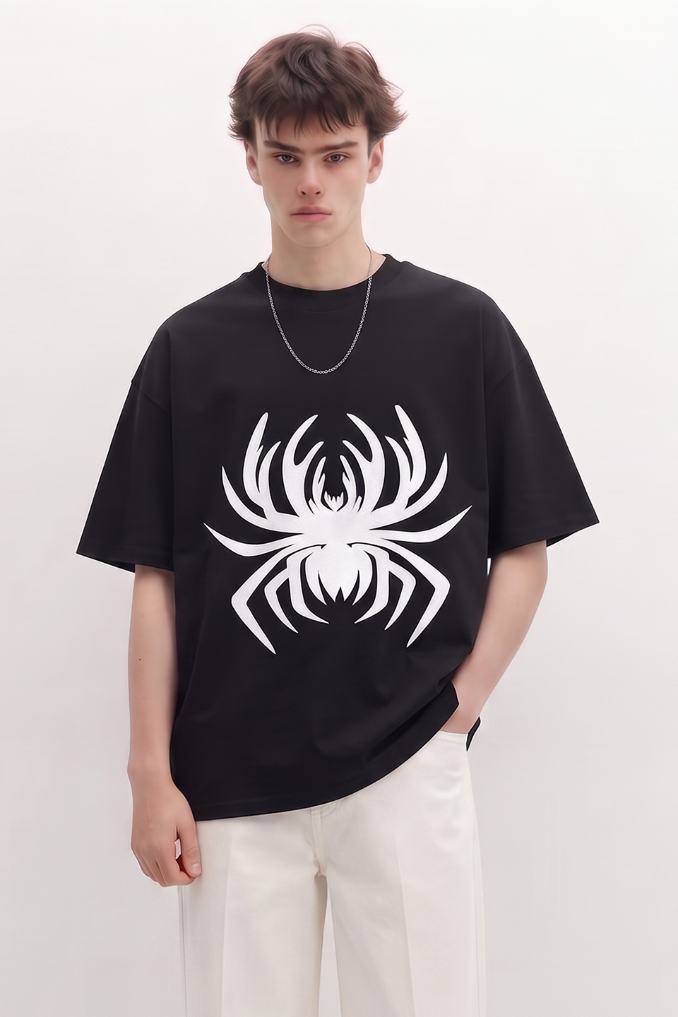 Emerce - Black Spider Drop Tee