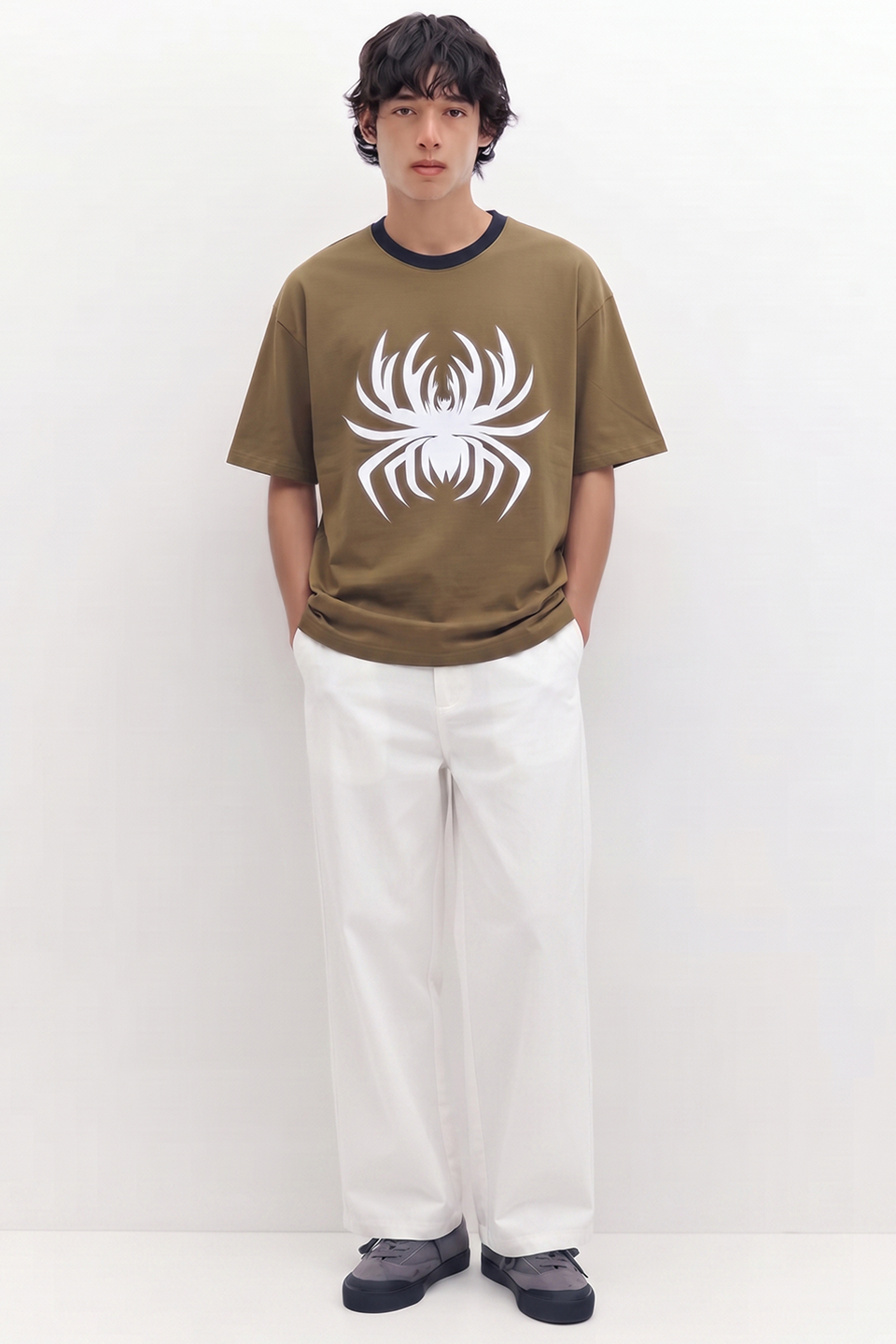 Emerce - Brown Spider Drop Tee
