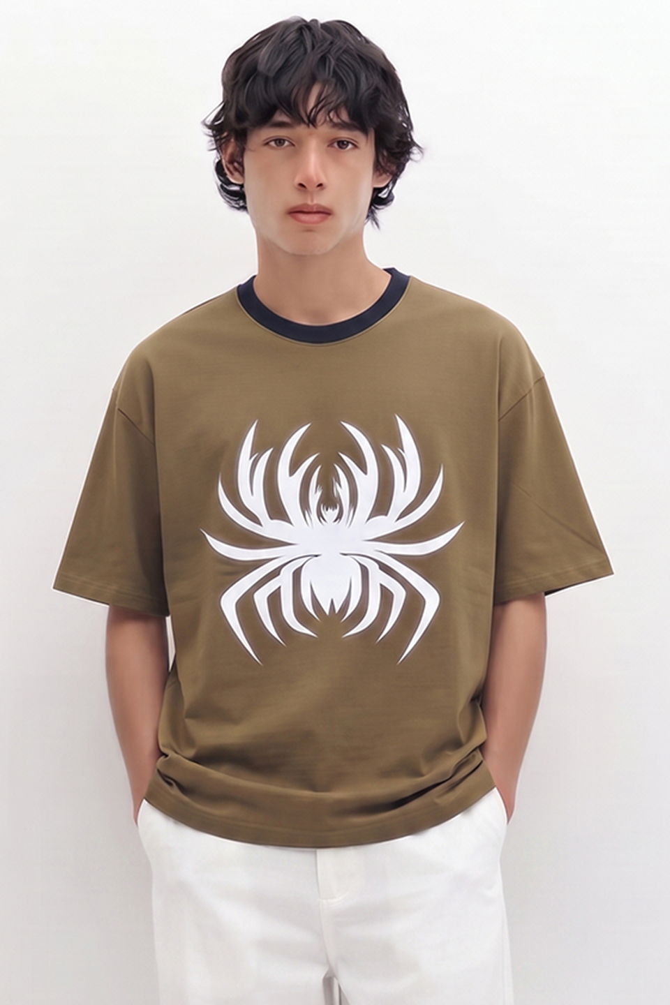 Emerce - Brown Spider Drop Tee