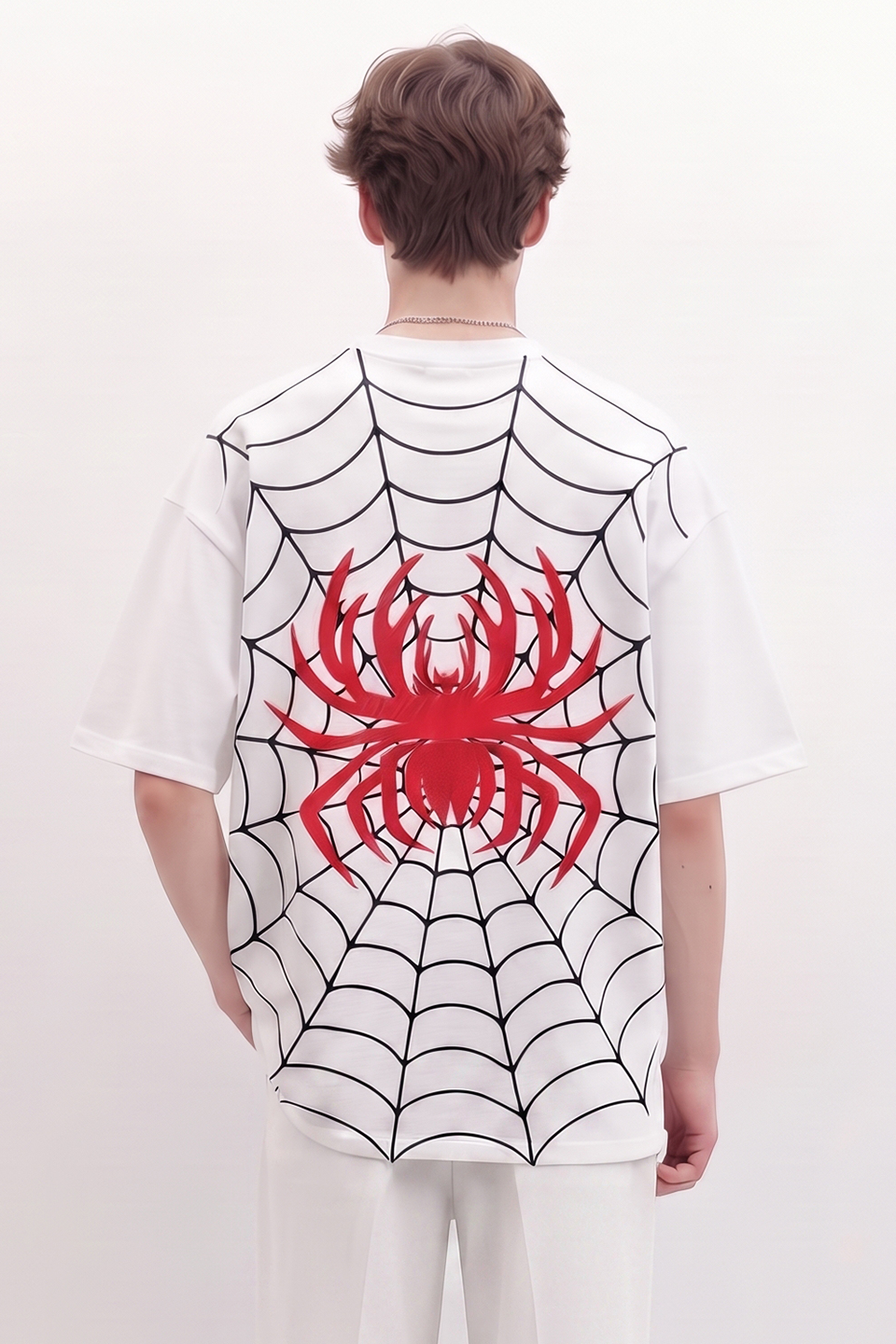 Emerce - White Spider Drop Tee