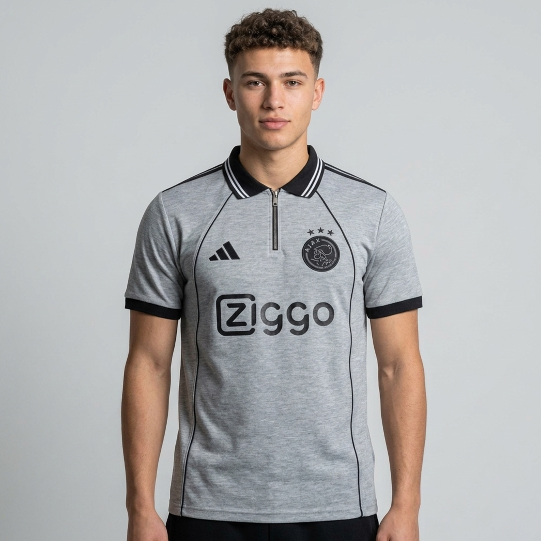 Emerce - Zipline Polo - Grey