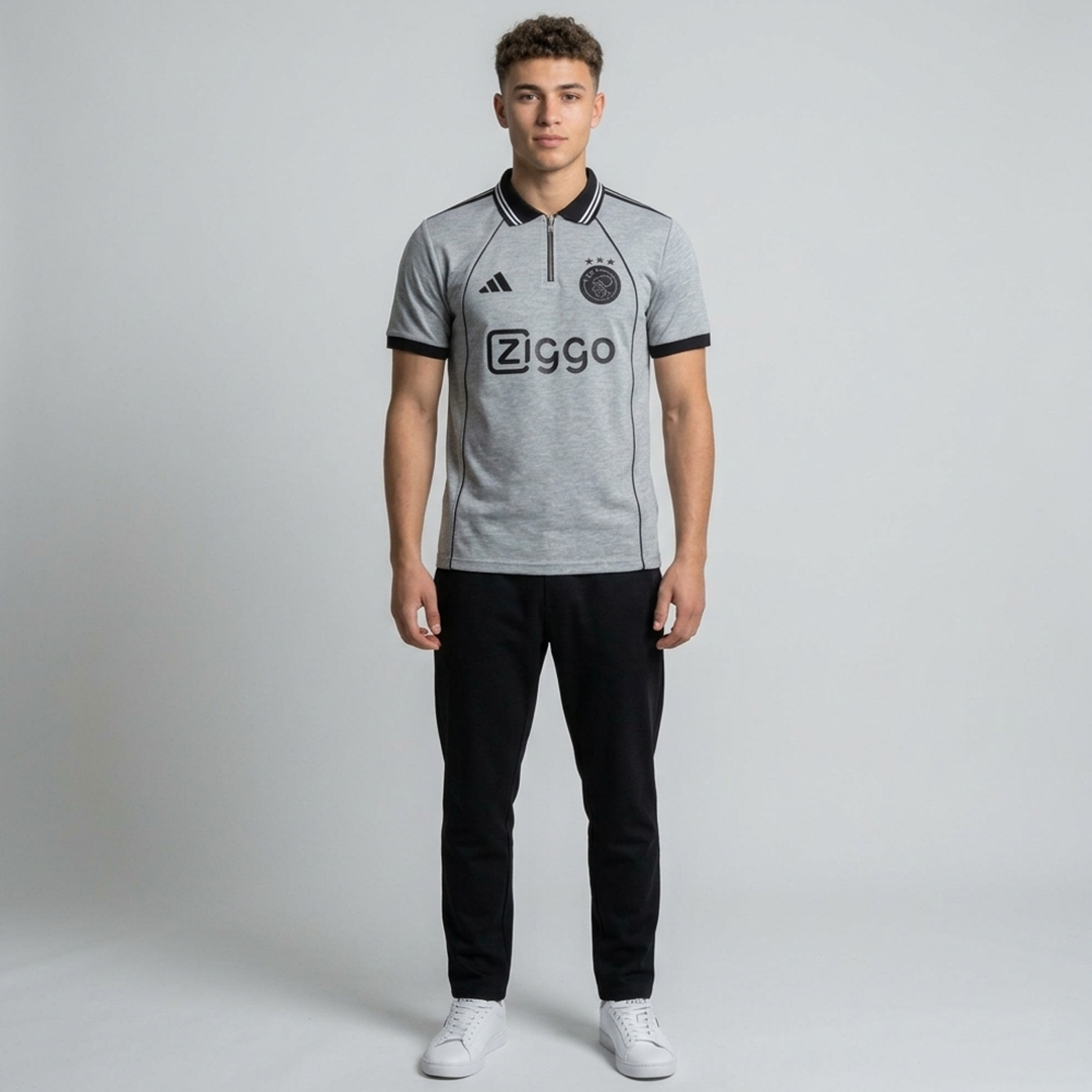 Emerce - Zipline Polo - Grey