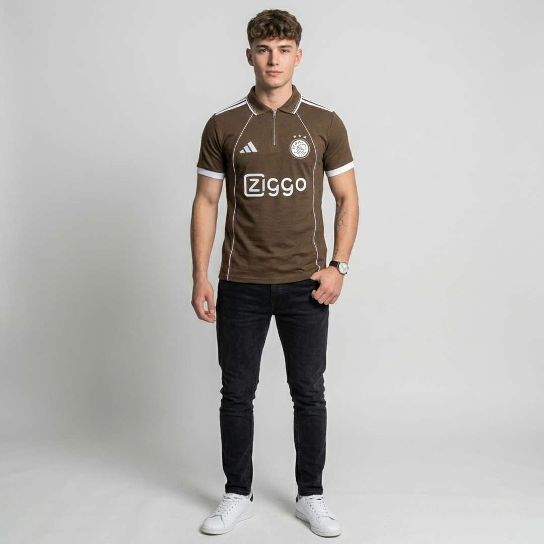 Emerce - Zipline Polo - Brown