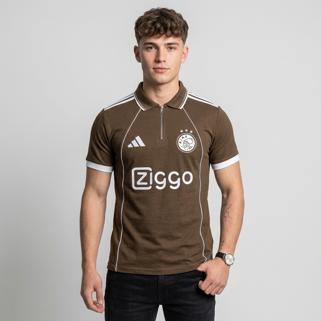 Emerce - Zipline Polo - Brown