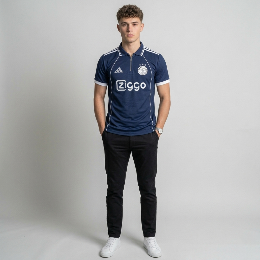 Emerce - Zipline Polo - Navy