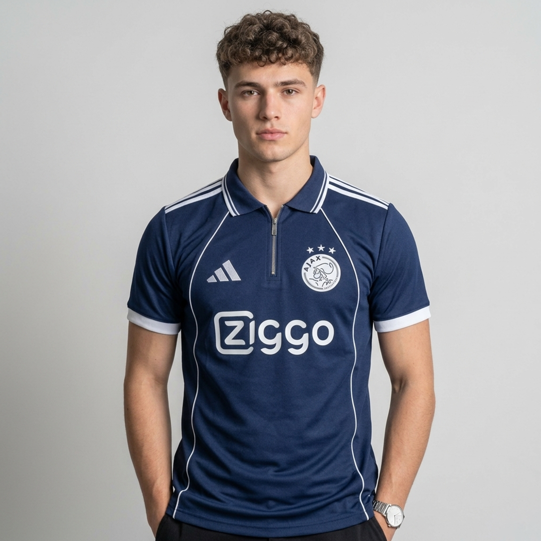 Emerce - Zipline Polo - Navy