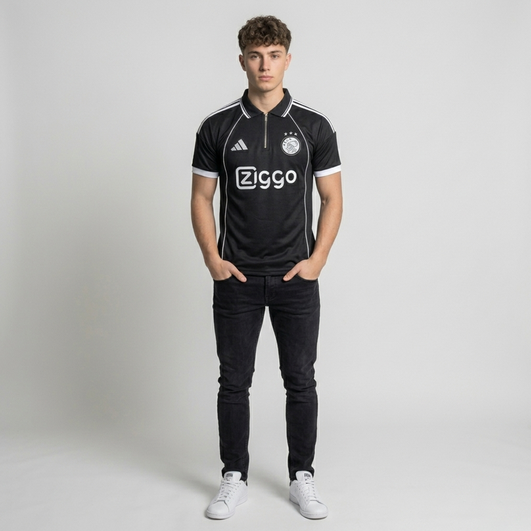 Emerce - Zipline Polo - Black