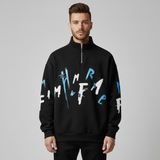 Emerce - Zipper Mock Neck - Black