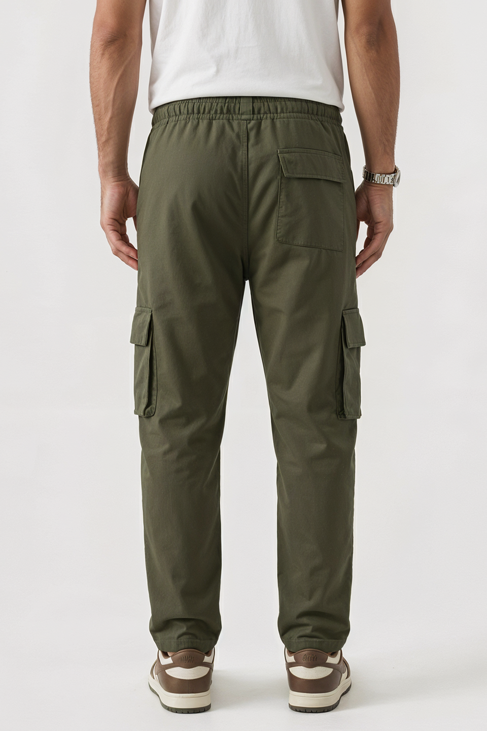 Emerce - Cargo Pocket  Trouser -OLIVE